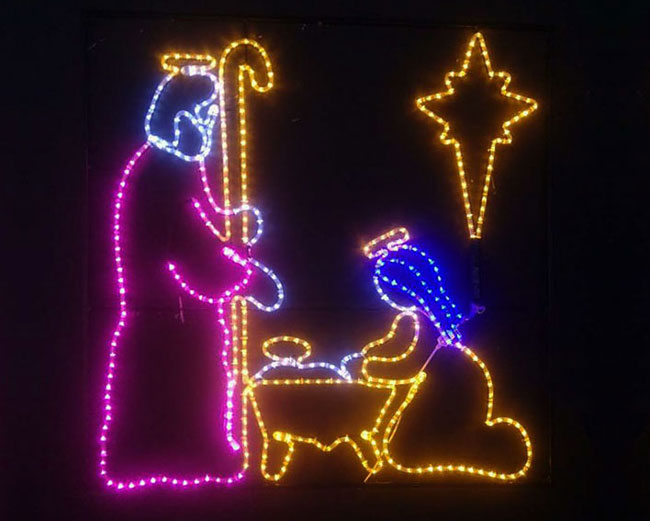 Outdoor Lighted Nativity Scene Sets Made in China | YanDecor